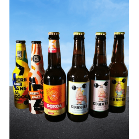 Bieres artisanales 0% - Brasserie Edmond - Brasserie Kiss-Wing - GOXOA sports beer
