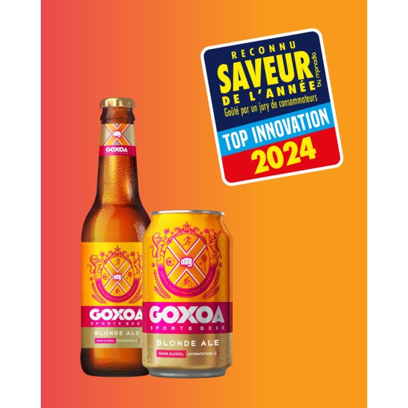 GOXOA, bière sans alcool, bière française, bière artisanale, bière sportif, bière isotonique