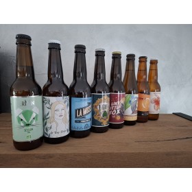 pack selection bieres artisanales, bieres françaises