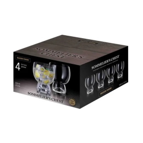coffret cadeau verre a gin, coffret de 4 verres