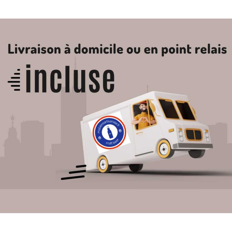 livraison par DPD à domicile ou en point relais incluse
